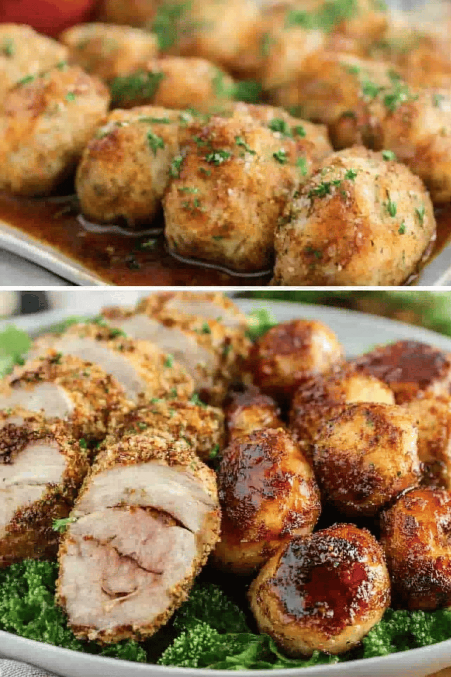 Air Fryer Christmas Recipes slice on plate showing perfect texture and swirl pattern