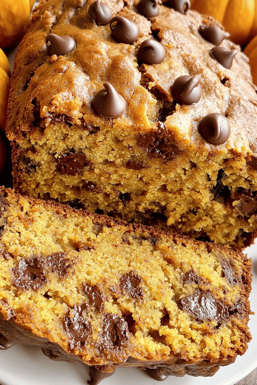 Banana Pumpkin Chocolate Chip Bread ingredients organized and measured on kitchen counter