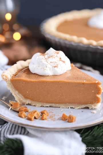 Butterscotch Cinnamon Pie