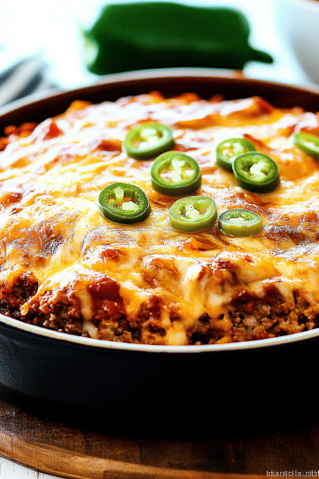 Cheese-Stuffed Taco Meatloaf