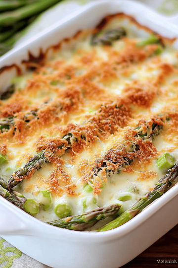 Cheesy Baked Asparagus