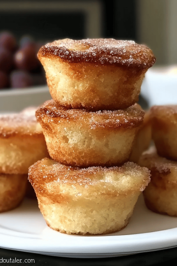 Cinnamon Sugar French Toast Muffins