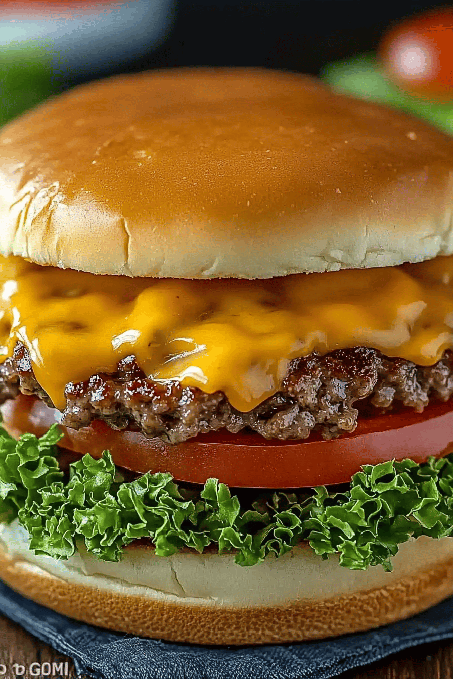 Crockpot Cheeseburgers final dish beautifully presented and ready to serve