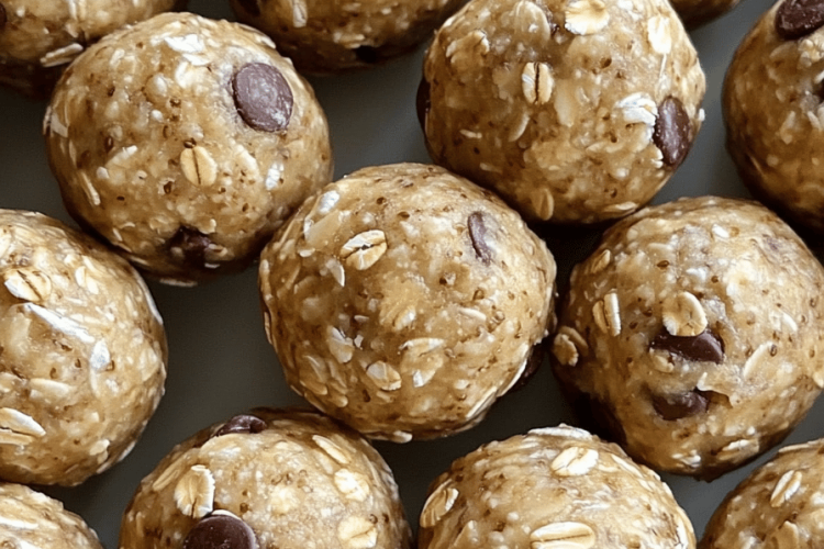 Energy Oatmeal Balls Recipe