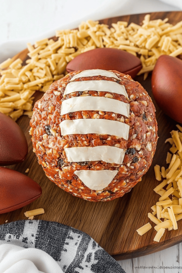 Football Cheese Ball Recipe