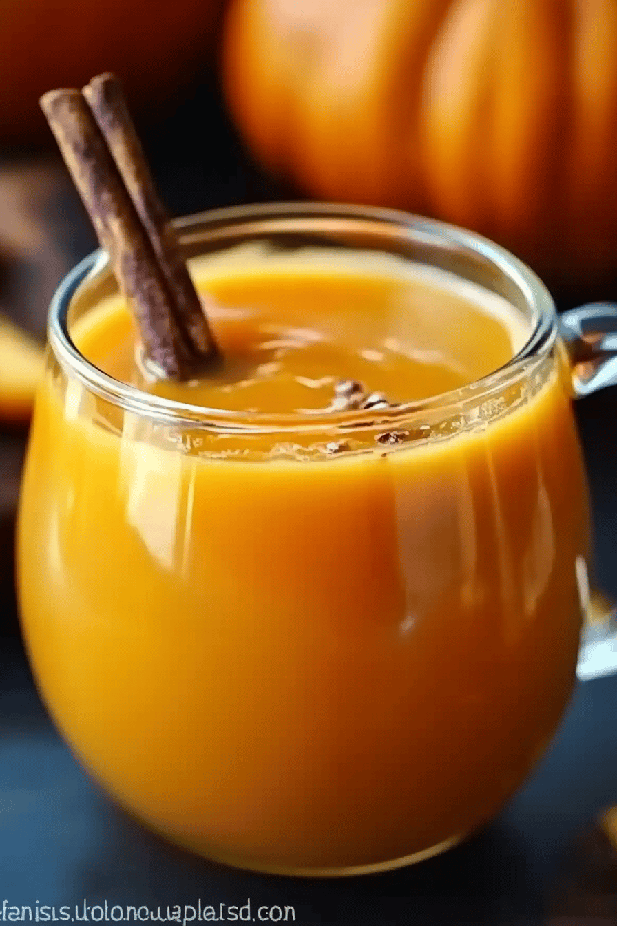 Harry Potter Pumpkin Juice ingredients organized and measured on kitchen counter
