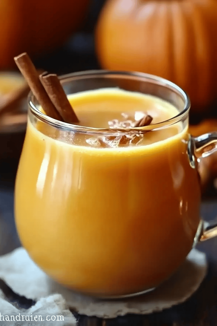 Harry Potter Pumpkin Juice slice on plate showing perfect texture and swirl pattern