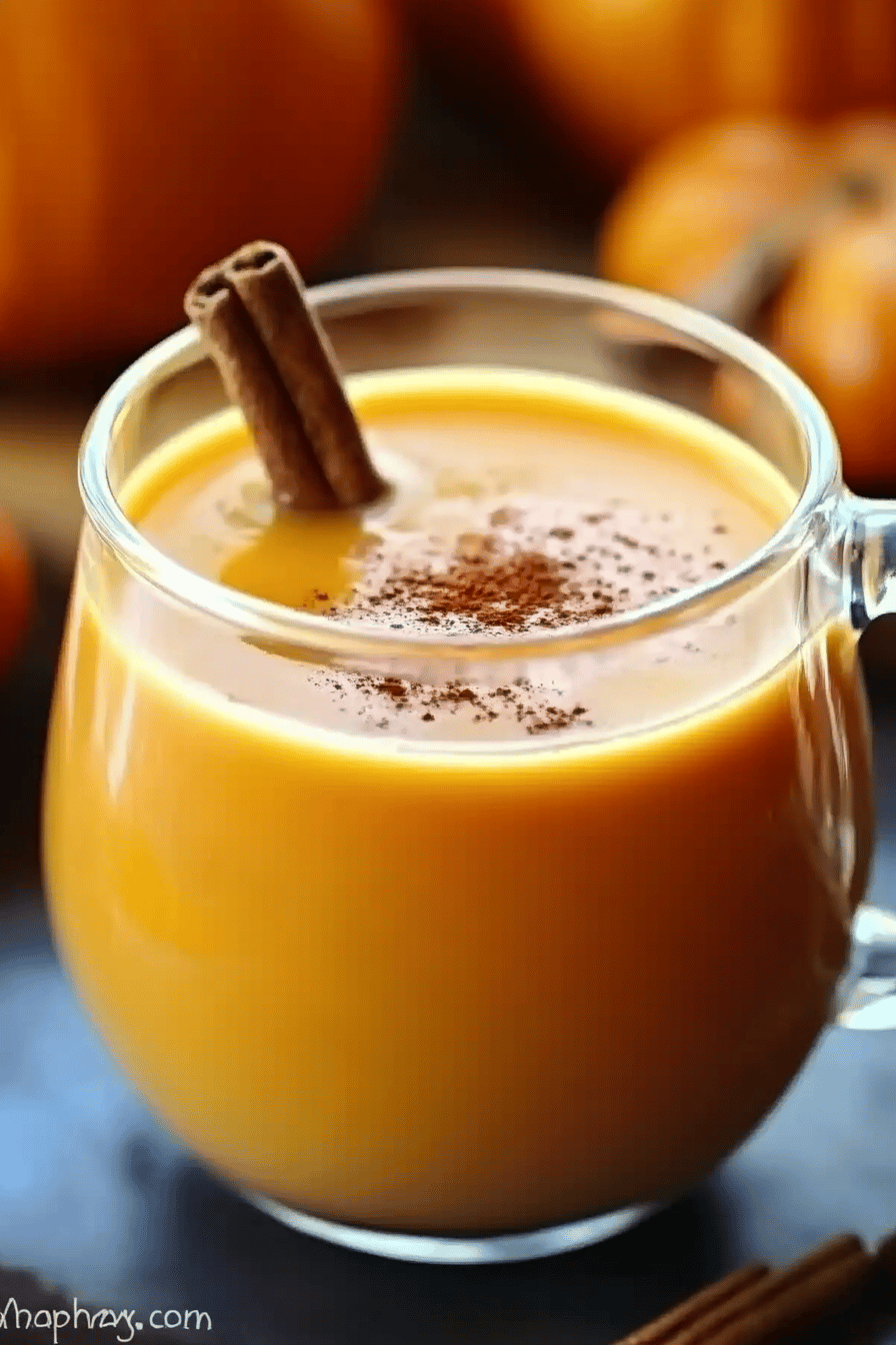 Harry Potter Pumpkin Juice final dish beautifully presented and ready to serve