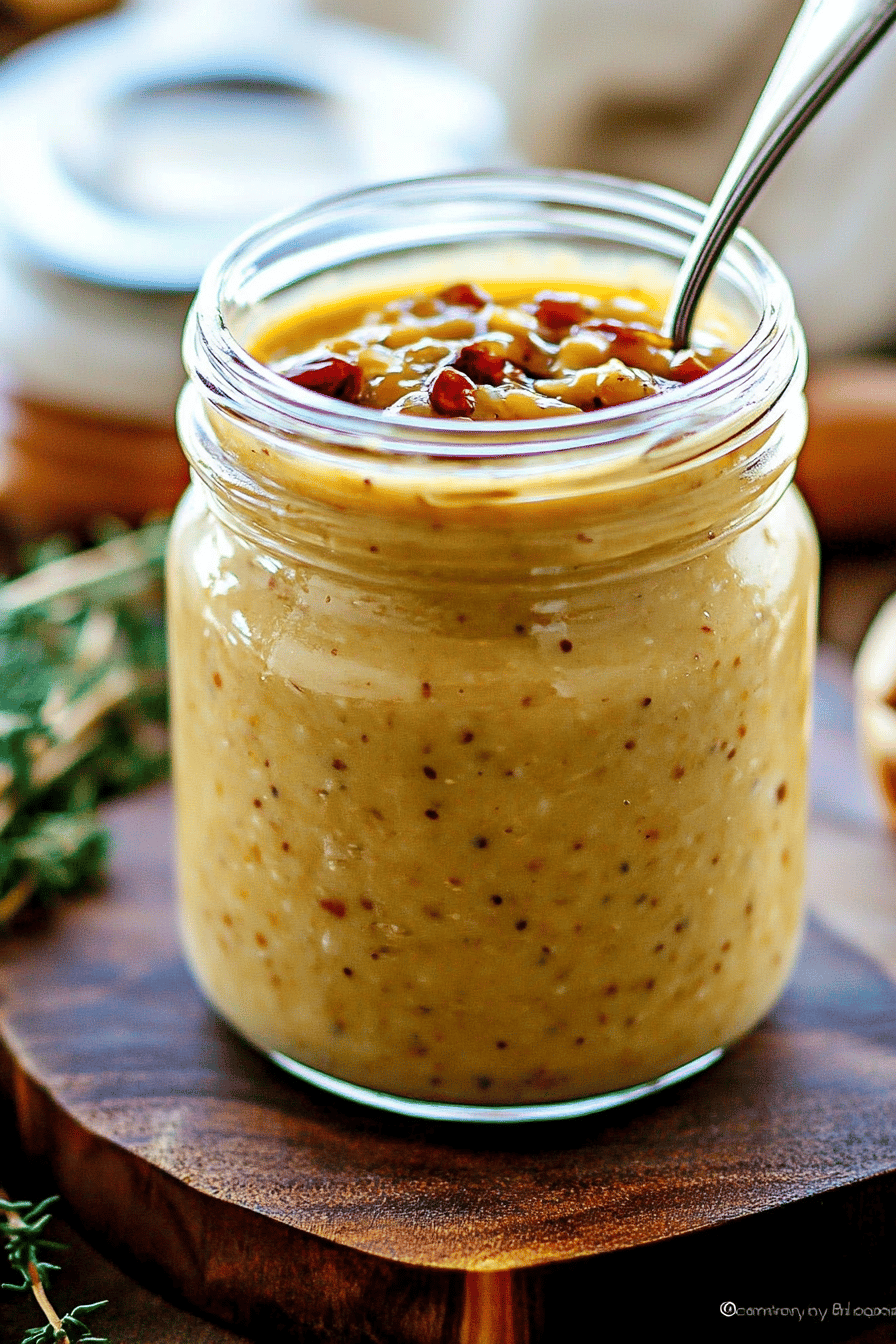 Honey Mustard Sauce Recipes final dish beautifully presented and ready to serve