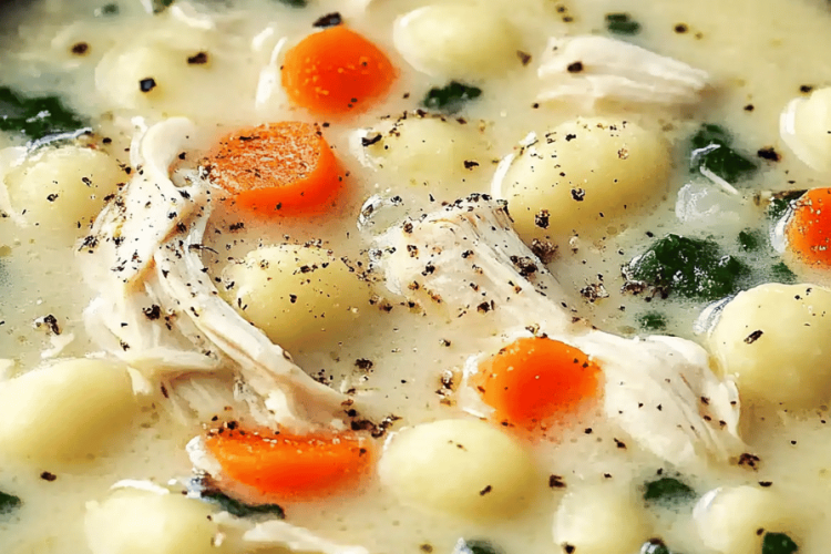 Olive Garden Chicken Gnocchi Soup Recipe