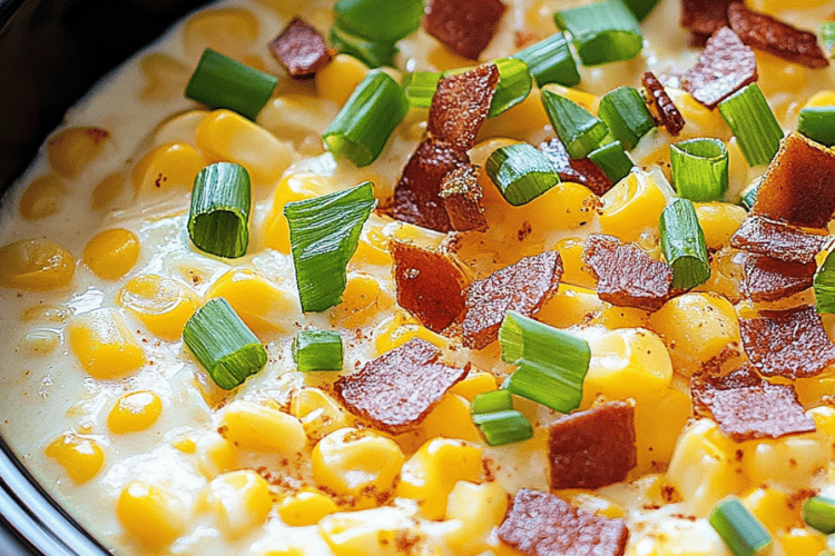 Slow Cooker Creamed Corn