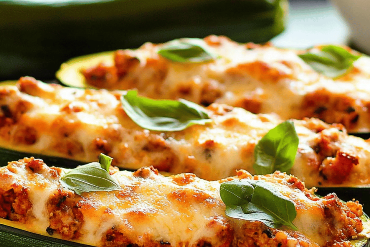 Stuffed Zucchini Boats