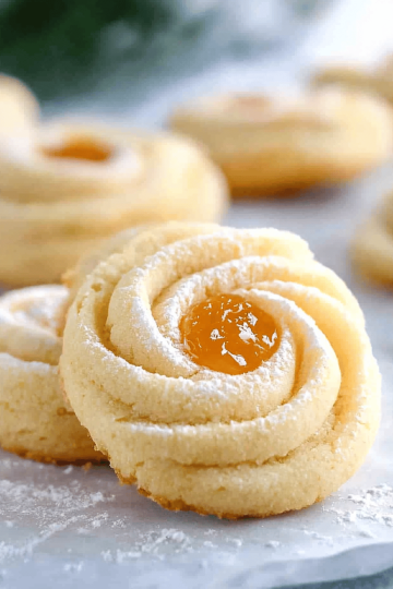 Apricot Spritz Cookie
