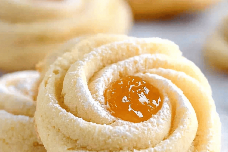 Apricot Spritz Cookie