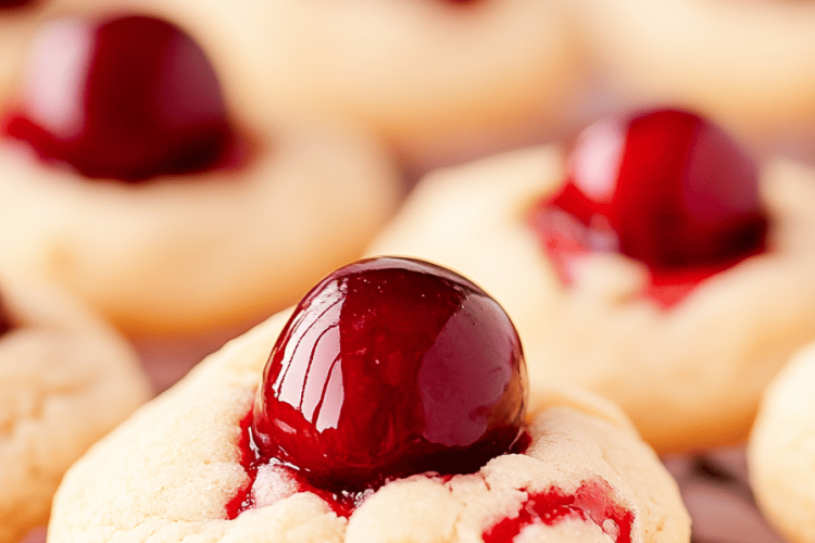 Cherry cheesecake cookies