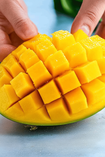 Cut a mango