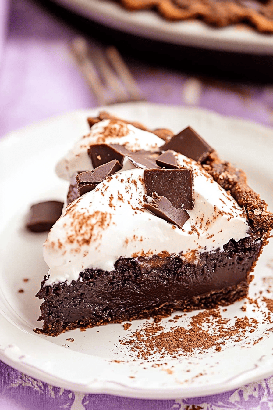 Mississippi mud pie ingredients organized and measured on kitchen counter