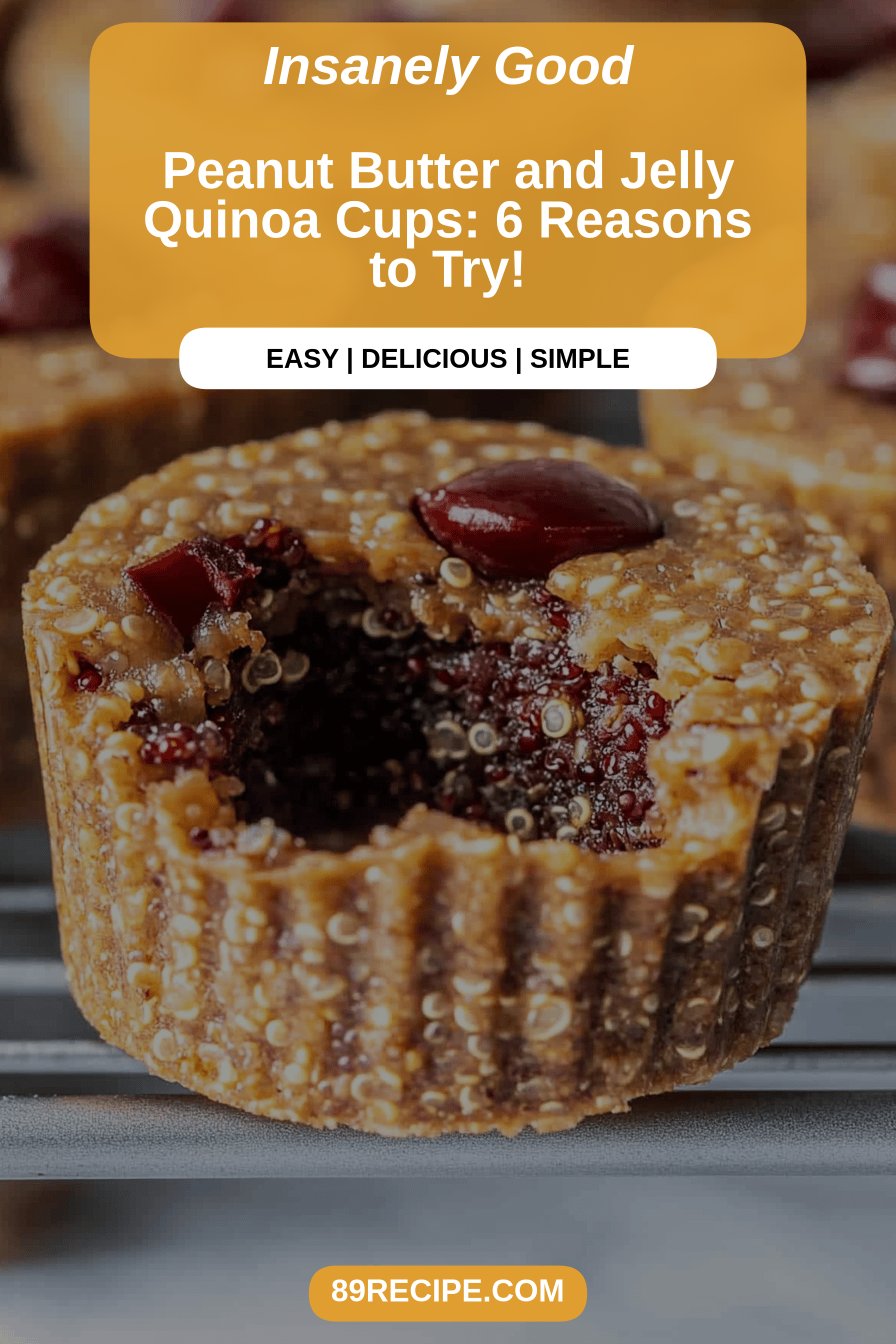 Peanut butter quinoa cups final dish beautifully presented and ready to serve
