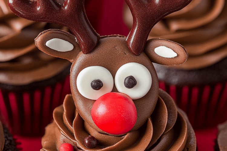 Reindeer cupcakes