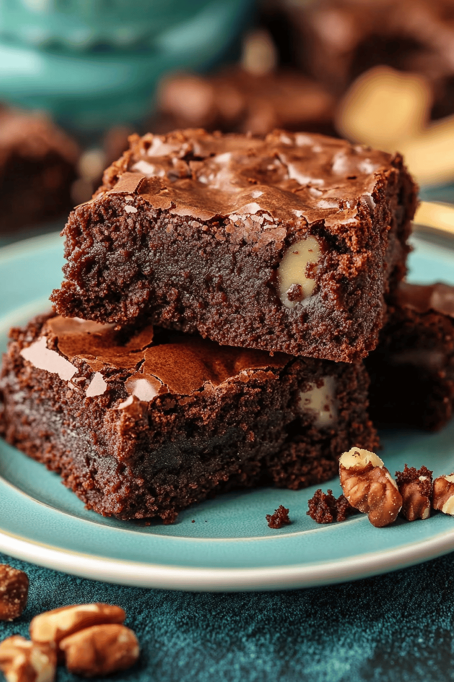 Texas Sheet Cake Brownies ingredients organized and measured on kitchen counter