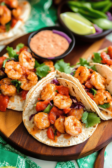 bang bang shrimp tacos