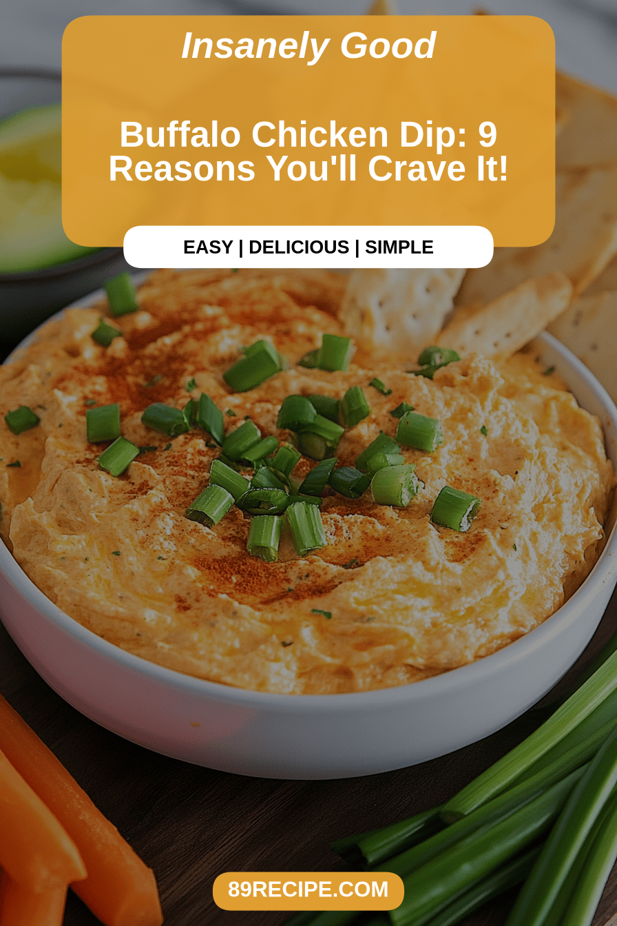 buffalo chicken dip final dish beautifully presented and ready to serve