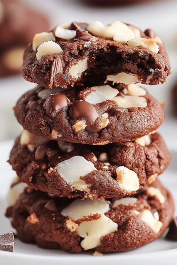 chocolate coconut cookies