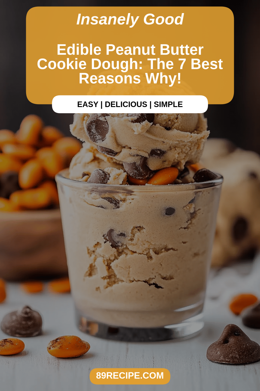 edible cookie dough final dish beautifully presented and ready to serve