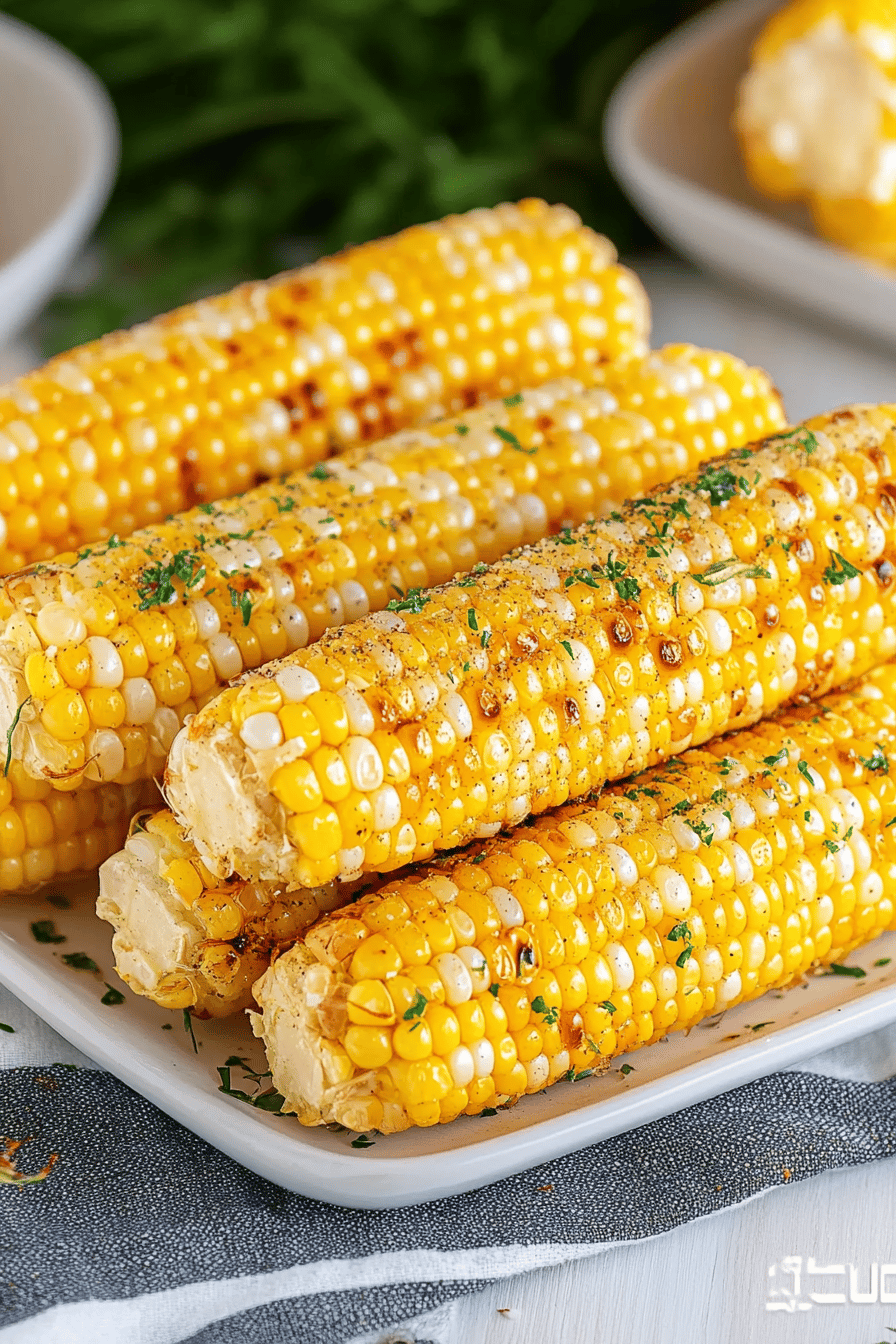 grilled corn ingredients organized and measured on kitchen counter