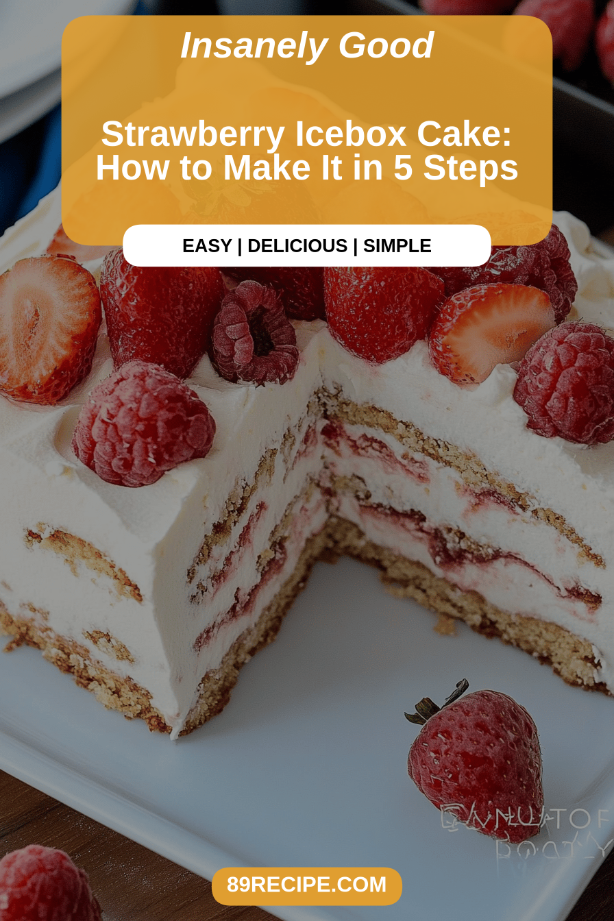 icebox cake final dish beautifully presented and ready to serve