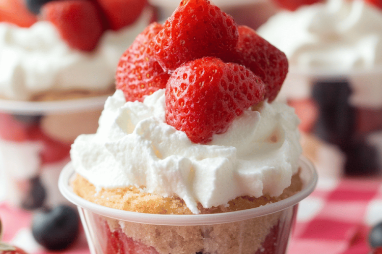 mini shortcake cups