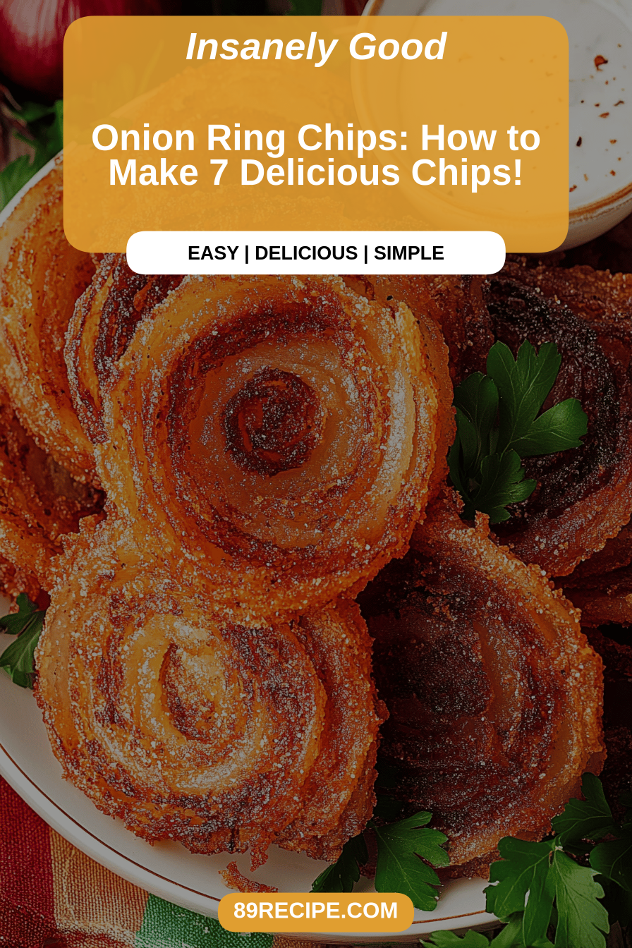 onion ring chips final dish beautifully presented and ready to serve