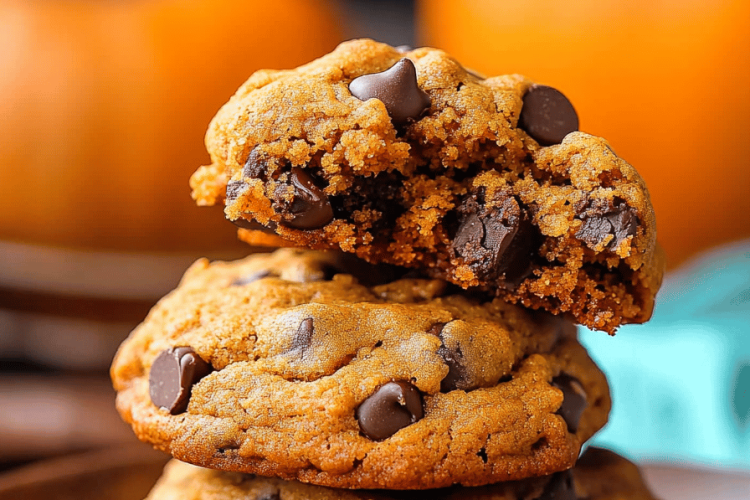 pumpkin chocolate chip cookies