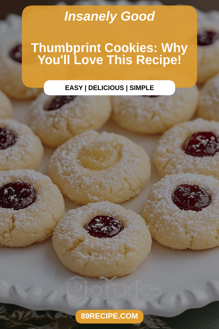 thumbprint cookies final dish beautifully presented and ready to serve