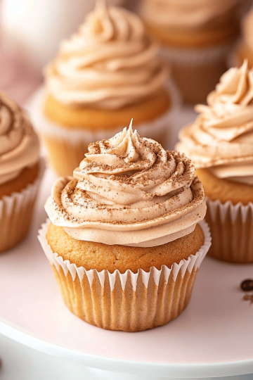 vanilla cappuccino cupcakes