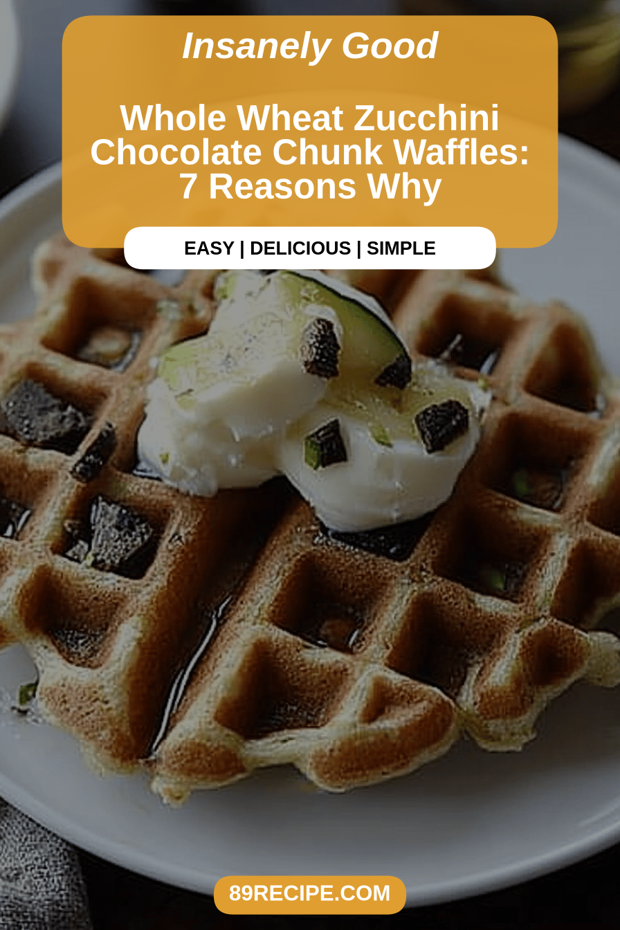 zucchini waffles final dish beautifully presented and ready to serve
